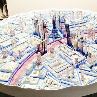 City Lights, exhibition view. Courtesy of Galerie Geraldine Banier