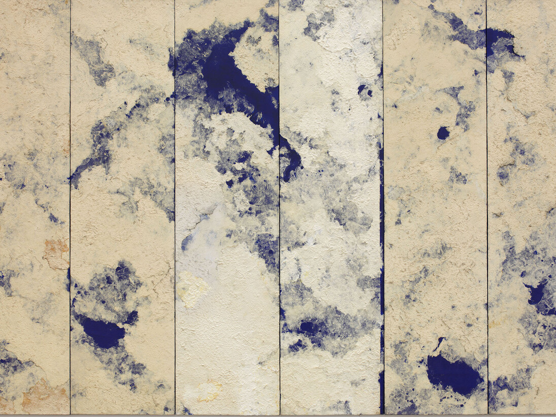 Chung Chang-Sup, "Untitled”, 1992, Tak fiber on canvas, 260 x 390 cm / 102 3/8 x 153 17/32 inches, Courtesy Galerie Perrotin