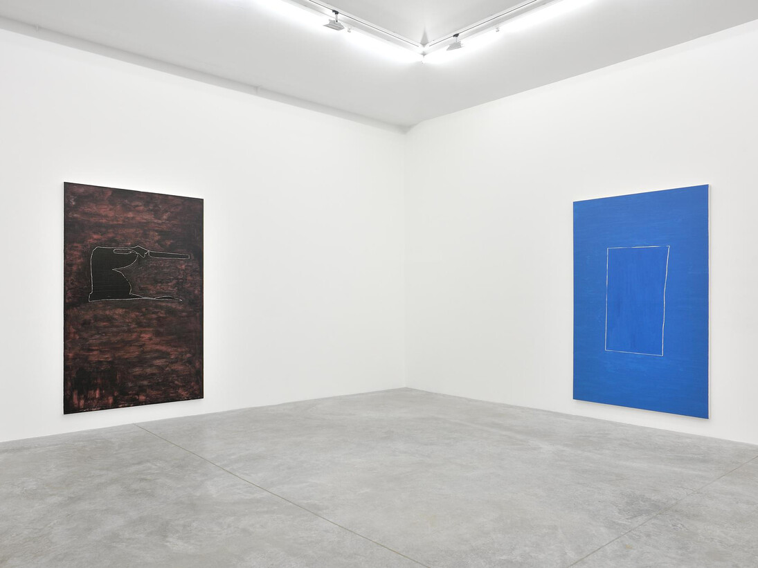 Erik Lindman ‘Blanks’, 21.03 — 22.04.15, Almine Rech Gallery, Paris, Photo: Rebecca Fanuele © Erik Lindman, Courtesy of the artist and Almine Rech gallery