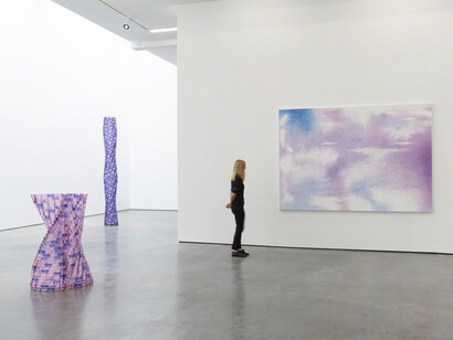 Shirazeh Houshiary. Courtesy of Lisson Gallery