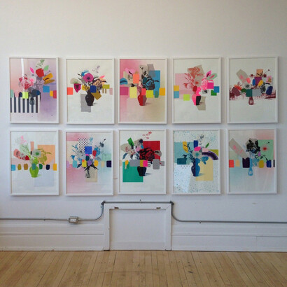 Emily Filler. Botanica. Courtesy of Rebecca Hossack Art Gallery