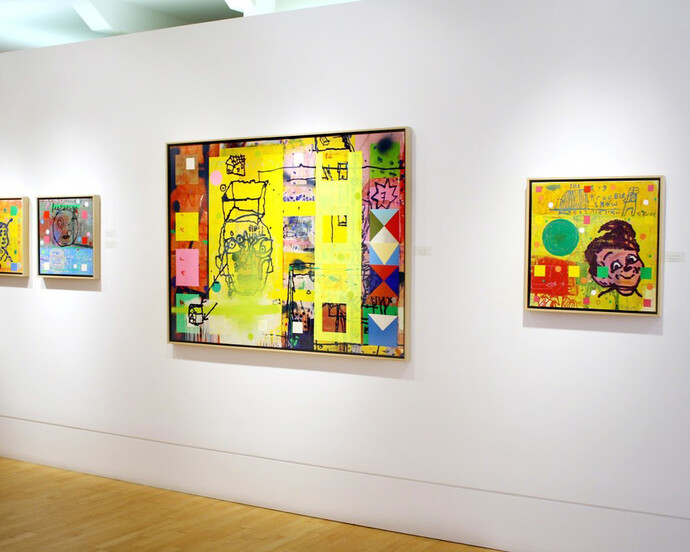 Rik van Iersel, Exhibition view. Courtesy of Caldwell Snyder Gallery