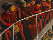 David Bomberg, Ghetto Theatre (detail)