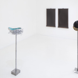 Tania Pérez Córdova, El aire, hoy, vista de exhibición. Cortesía de Travesía Cuatro