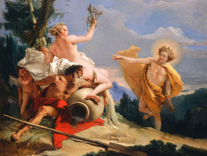 Giambattista Tiepolo, Apollo insegue Dafne