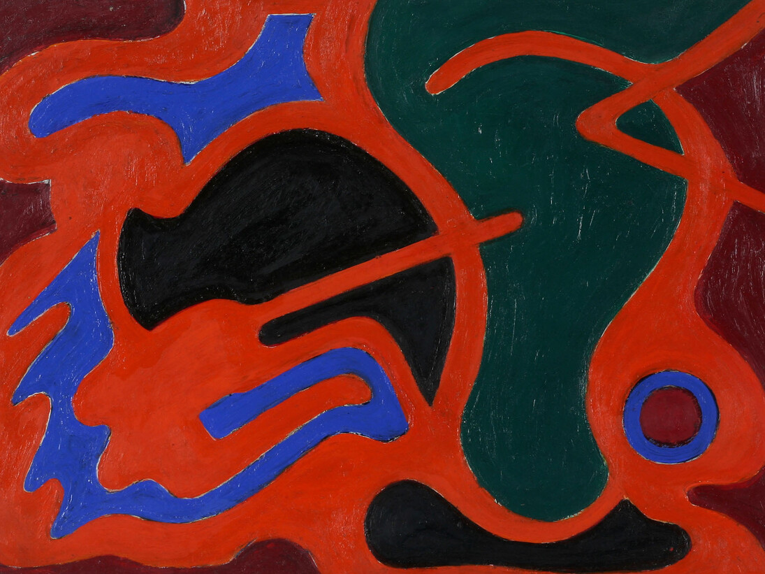 Gillo Dorfles, Immagini ambigue, 1951. Courtesy of Gallarte