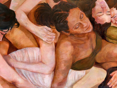 Briganti Isabella, A study in misunderstanding (detail), 2026. Courtesy of Bitfactory Gallery