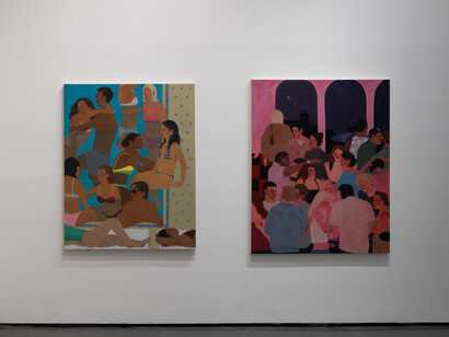 Various artists, No place, exhibition view. Courtesy of Silverlens