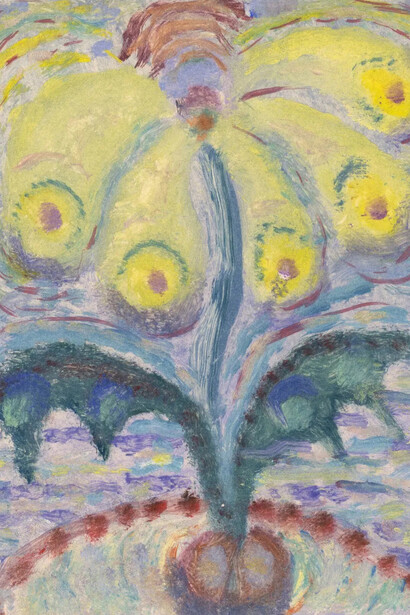 Lauren Bryden, Bats in the belfry ii (detail), 2025. Courtesy of Paul Stolper Gallery