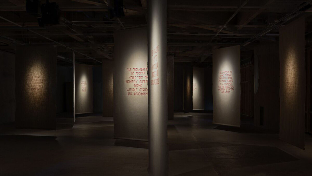 Axel Straschnoy, We believe and accept that these beings exist, exhibition view. Courtesy of EMMA