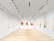 Cy Twombly, exhibition view. Courtesy of Gagosian