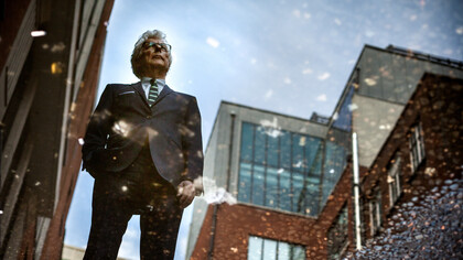 Ken Follet fotografiado por Anders Birger 