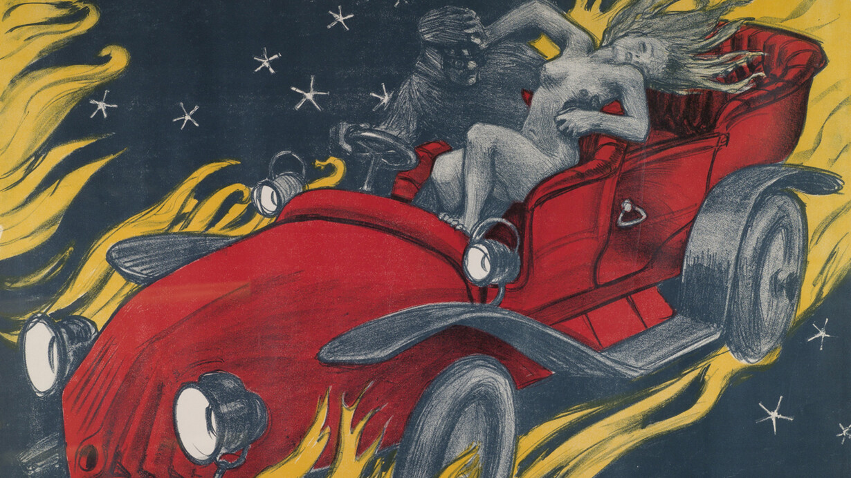 Akseli Gallen-Kallela, Bil-Bol (detail), 1907. Courtesy of Gallen-Kallela Museum