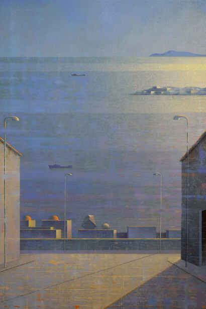 Giuseppe Modica, Mare alto (dettaglio), 2020. Cortesia del Mattatoio di Testaccio