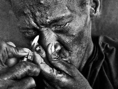 Homeless. Photo by  Lee Jeffries