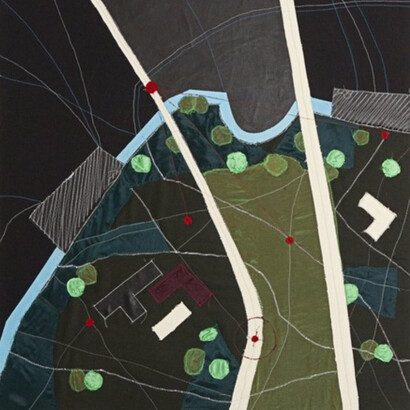 Christine Gedeon, Surrounding Dumbo, 2012. Courtesy of Jane Lombard Gallery