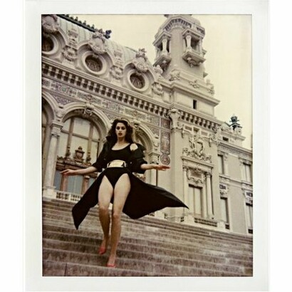 Helmut Newton,
Cindy Crawford, American Vogue, Monte Carlo 1991 (Polacolor)
© Helmut Newton Foundation

