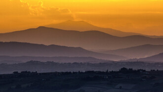 Assisi sunset, ph. Michael Stillwater