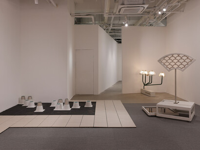 Yuan Zhongyu, Anchorage, exhibition view. Courtesy of Vanguard Gallery
