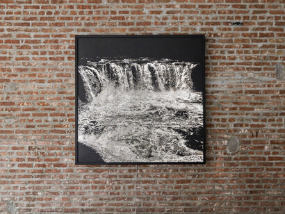 Choi Soowhan, Promenades in light, exhibition view. Courtesy of Friedrichs Pontone Gallery