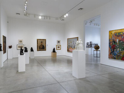 Latin American Art, Exhibition view. Courtesy of Heather James Fine Art