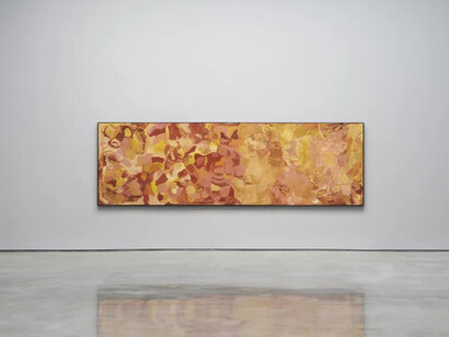 Emily Kam Kngwarray, The turning season, exhibition view. Courtesy of Pace Gallery