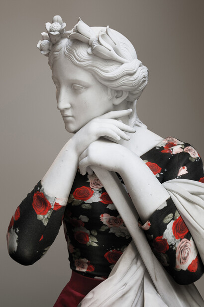 Léo Caillard, Hipster in Stone XV, Copyright Léo Caillard, Courtesy Victori Contemporary and (e)merge art fair