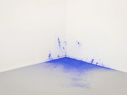 Bernd Lohaus, The way things settle, exhibition view. Courtesy of Gallery Sofie Van de Velde