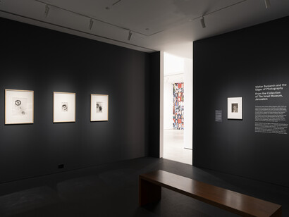 Various artists, Walter Benjamin and the edges of photography, exhibition view. Courtesy of the Jewish Museum