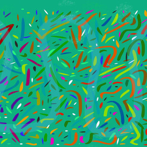 Digestive Indian Seeds 29, 2014, digital art su tela