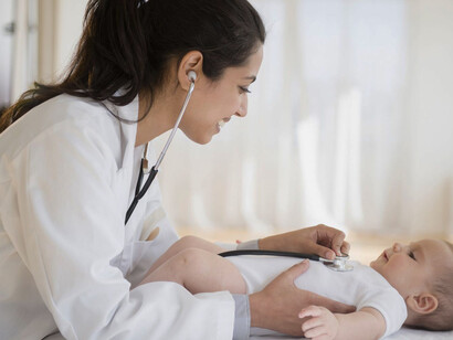 La visita di un neonato