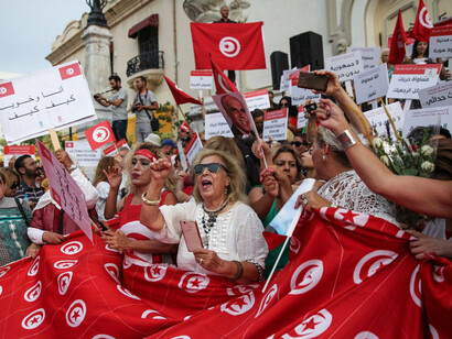 Protests in Tunisia