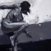 Calvin Lai, A precarious balance (detail), 2022. Courtesy of Abend Gallery 