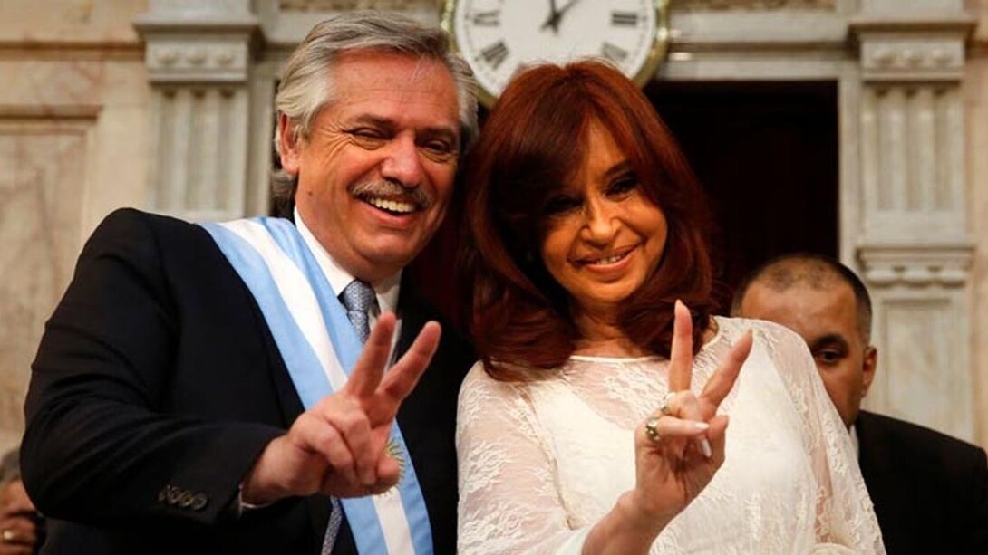 Alberto Fernández and Cristina Kirchner