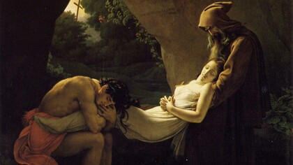  Anne-Louis De Roussy Girodet, The Funeral of Atala