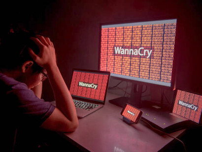 Ransomware spreads throughout a network, encrypting files and servers, locking out users from accessing their machines and accounts