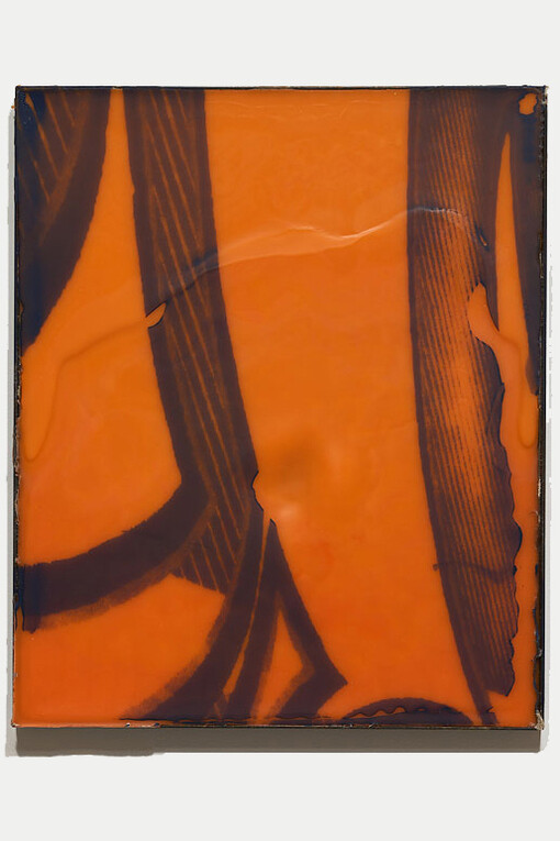 Ruairiadh O’Connell, Paris, Silkscreen on wax in welded steel tray, 23 x 19 inches, 2015