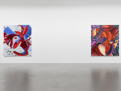 Vivien Zhang, Field conditions, ausstellungsansicht. Mit freundlicher genehmigung der Galerie Max Hetzler