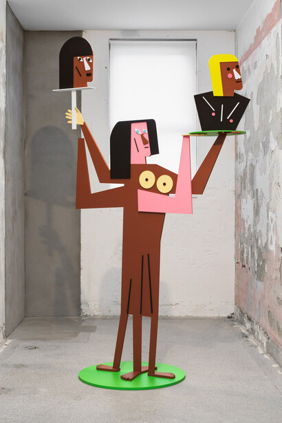 Nina Chanel Abney, Tok, 2024. Courtesy of Jack Shainman Gallery