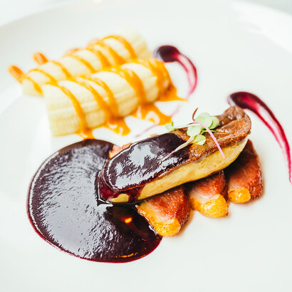 Foie gras. No caso dos elementos novos, o efeito “estranheza” pode ter um papel preponderante