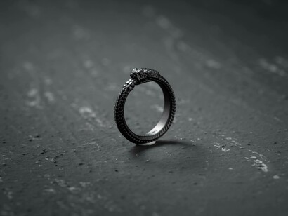 O ouroboros, serpente que morde a própria cauda, simboliza o ciclo eterno de criação e destruição, a mudança contínua e a regeneração. Cada símbolo carrega um movimento, uma essência que ressoa com quem somos e com quem estamos nos tornando