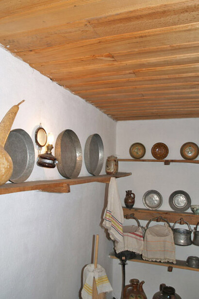 A leather-worker's house. Courtesy of Open Air Ethnographic Museum