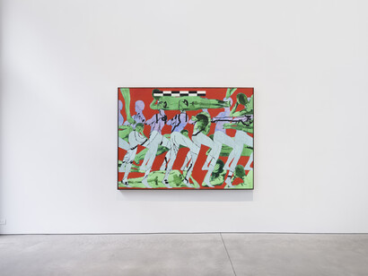 Olivia van Kuiken, Bastard rhyme, exhibition view. Courtesy of the artist, Matthew Brown, and Châteu Shatto, Los Angeles