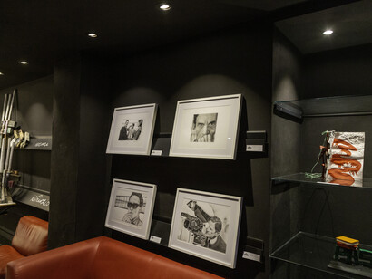 Pasolini, tra arte e poetiche. Particolare dell’allestimento, foto Ivan Surdo