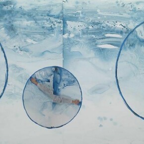 Dominique Figarella, sans titre, 2010, digigraphie et acrylique sur aluminium, 200 x 300 x 1,5 cm