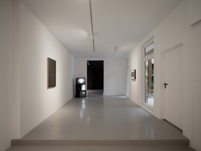 Gonzalo Lebrija y Jorge Méndez Blake, Finisterre, vista de exhibición. Cortesía de Travesía Cuatro