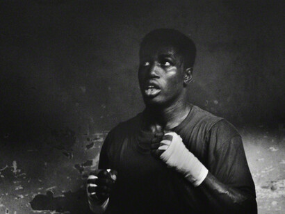 It was two flights up.....The Times Square Boxing Gym. Courtesy of Soho Photo Gallery