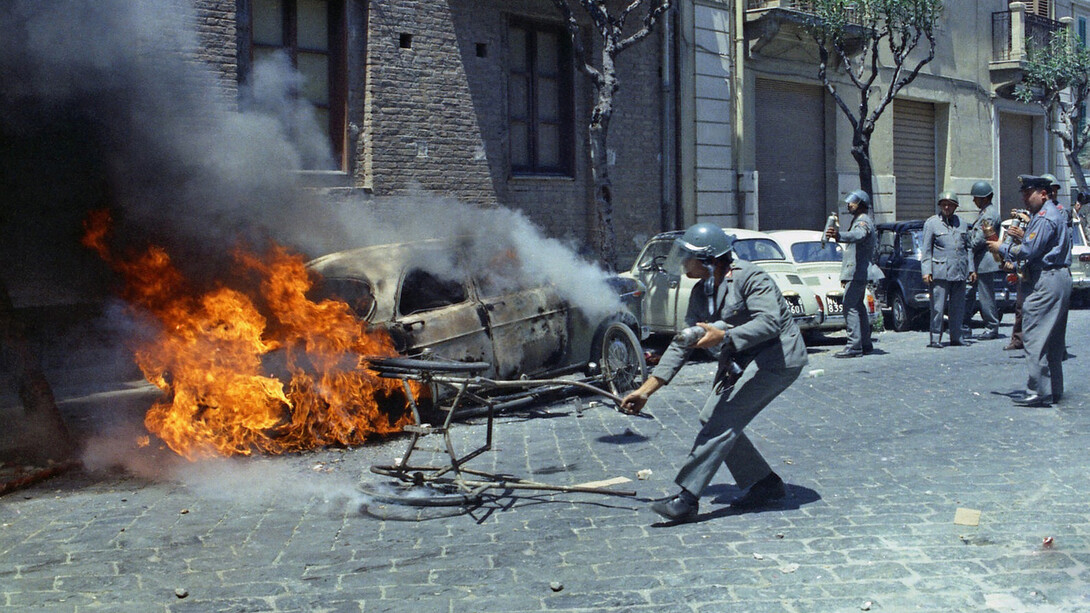 La rivolta di Reggio Calabria il 14 luglio 1970