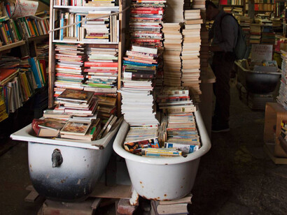 Libreria Acqua alta in Venice