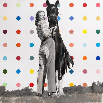 Geoffrey Gersten, Fashionably frontier. Courtesy of Altamira Fine Art Gallery